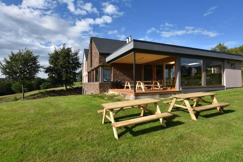 Les Loneux 27 Pers, Malmedy - Vue Incroyable - Wellness, Billard, Home Cinema エクステリア 写真